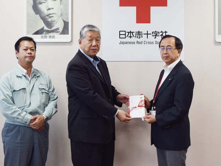 熊本地震災害の被災者への義援金
